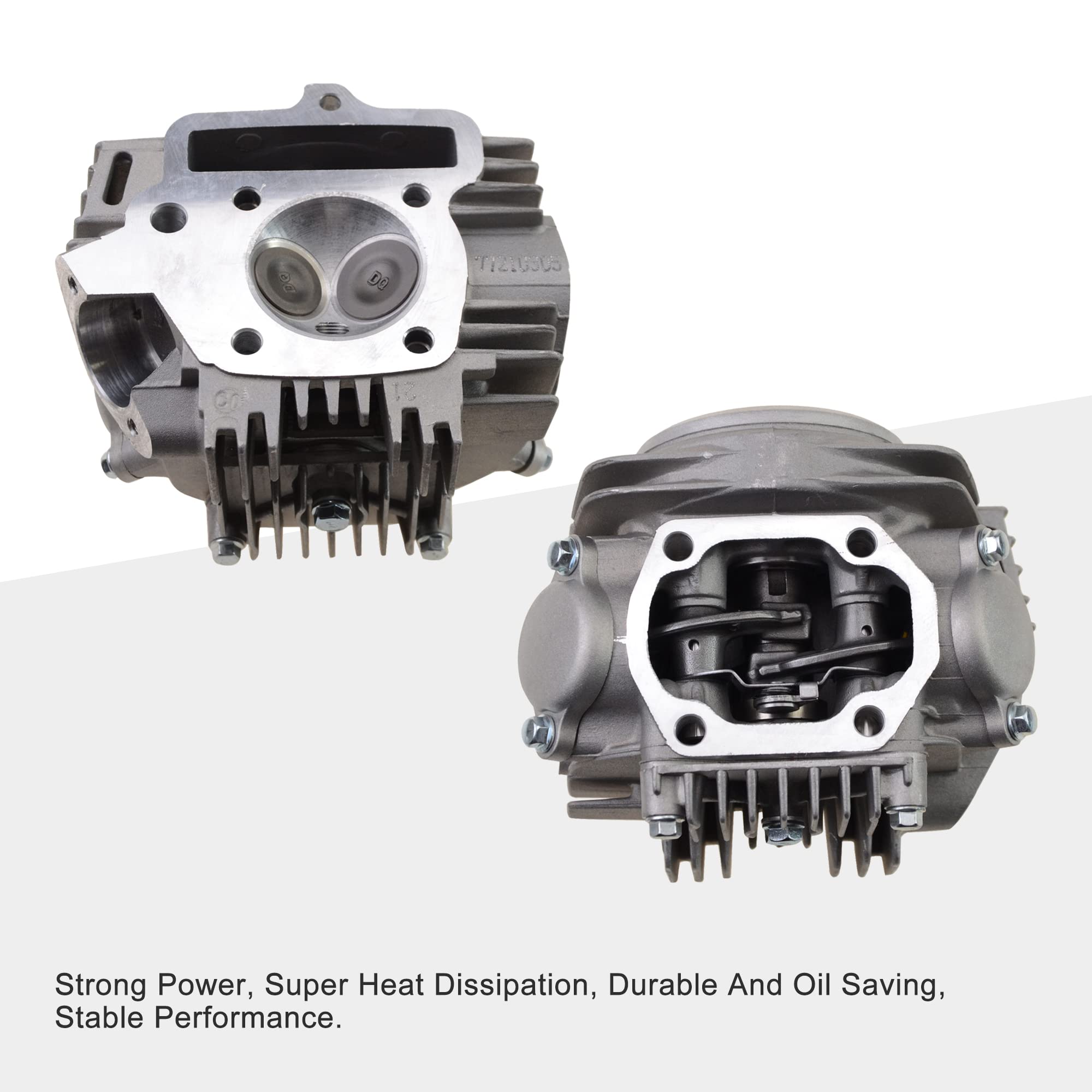 Amazon.com: GOOFIT 52.4mm Complete Cylinder Head Valves Assembly